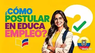 COMO POSTULAR en EDUCA EMPLEO - EDUCAEMPLEO ECUADOR