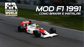 MOD FORMULA 1 1991 PARA AUTOMOBILISTA 2 COMO BAIXAR E INSTALAR E COMO PODER JOGAR COM AS MCLARENS.
