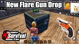 new flare gun drop 🤦 || Last Day Rules of Survival || Hindi Gameplay 😎
