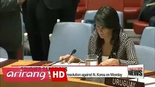 U.S. asks UNSC to vote on draft resolution against N. Korea on Monday