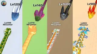 Snake Clash 🐍 | EVERY BOSS DESTROYED! Level 1200&ndash;1800 Power Comparison 🔥 #465