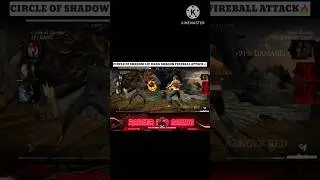 LIU KANG (CIRCLE OF SHADOW) DRAGON FIREBALL ATTACK IN MK MOBILE 😈 #shorts #mk11 #mortalkombatmobile🔥