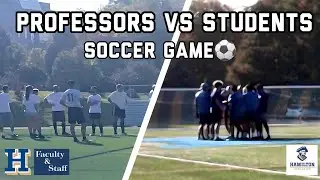 College Professors vs College Students Soccer Game (Hamilton College)