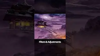 Mystical Temple Photo Manipulation before/after #shorts #photomanipulation #affinityphototutorial