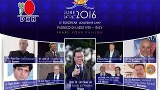 IV. European DXN Leadership Camp at Lake Garda, Italy - Invitation