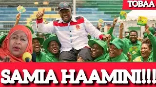 SAMIA SULUHU‼️🅰️SHTUKA BAADA YA WANACCM KUMUUNGA MKONO JOHN HECHE 