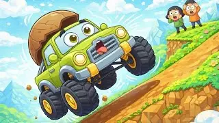 Sport Car Races Fast and Saves the Day! 🏎️💨 #Shorts। Big and Small Cars vs monster car &ndash; 💥 #shorts