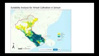 Bob's GIS Project:  Identifying Suitable Areas for Wheat Cultivation in Selwyn District