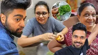 Face reveal ka announcement ho gaya aur pehli baar ghar mein ek Bhaaji bani fir Biscoff khaya !