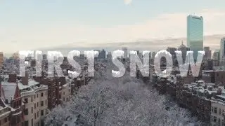 First Snow Boston