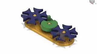 Design and animation of a Maltese Cross and Gyroscope