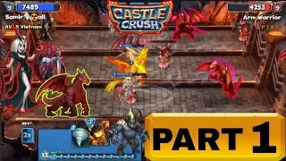 Castle crush unchained demon championship gameplay part 1 @samirgamingyt10K #castlecrush