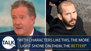 Piers Morgan Responds To BACKLASH Of 'Controversial' New Andrew Tate Exclusive Interview