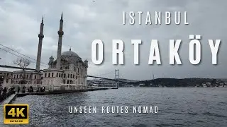 Most Beautiful Place in Istanbul? | Ortak&ouml;y 4K Walking Tour