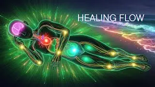 432Hz + 528Hz | Drift Into Deep Healing Sleep, Anxiety Relief, Melatonin Release