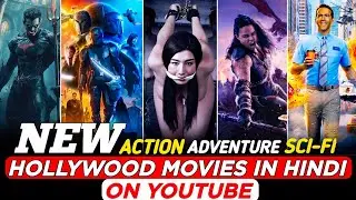 Top 10 New Sci-fi/Action Hollywood Movies On YouTube In Hindi | 2025 Hollywood Movies Hindi Dubbed