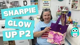 Сумка-шоппер Sharpie Tie Dye своими руками | Простой способ покрасить ткань и создать уникальную ...