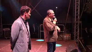 Обращение Ренато Усатого к жителям г. Рышканы на концерте по случаю Храмового праздника города.