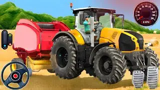 New Modern Tractor Farming Games 2025 &ndash; Farming Tractor 3D &ndash; Android Gameplay