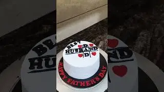 Rasmalai flavour 🎂🎂#father's day special #cakebite#customised#cakes