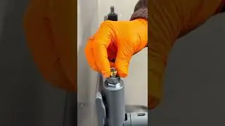 How to mark and install a towel radiator asmr