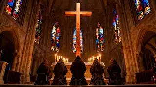 Gregorian Chant Sleep Companion in the Dark | Whisper from the Cloister
