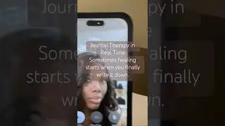 Real Journal Therapy: What Are You Still Holding Onto? #shorts