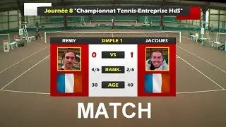 Remy (4/6) vs Jacques (2/6) - Match corpo - 30/05/2018