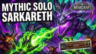 SOLO Mythic Sarkareth in Midnight Pre-Patch! (Demon Warlock)