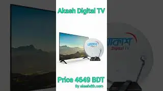 Akash Digital DTH price in Bangladesh #itechbangla #akashdth#stb