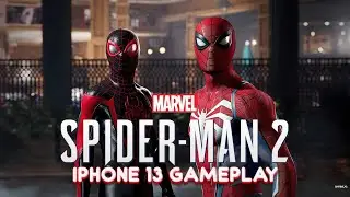 SPIDERMAN 2 on IPHONE 13! 720P 30FPS