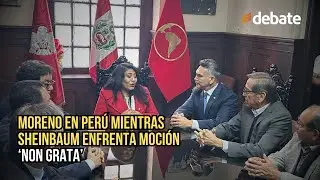 Alejandro 'Alito' Moreno visita Per&uacute; y Claudia Sheinbaum podr&iacute;a ser nombrada persona non grata