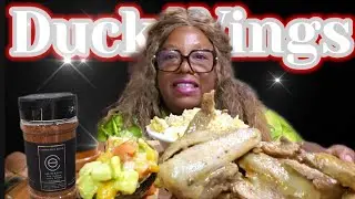 This Can't Be Right! Mind-blowing Duck Wings! |Mukbang Monday