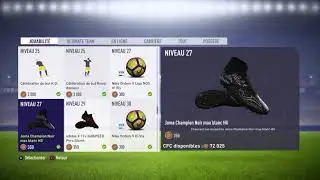 FIFA 18 New boots catalogue