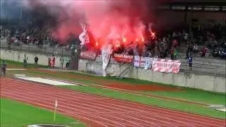 Pyro und Fangesänge - ESK II - GAK
