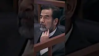 Hakim el işareti yaptığını d&uuml;ş&uuml;nd&uuml; ve i&ccedil;ini korku sardı. #saddam #shorts #short  Saddam H&uuml;seyin 👑