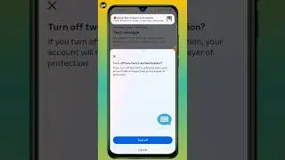 how to turn off instagram two factor authentication #shorts #instagram