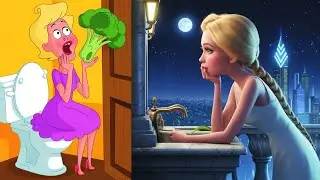 Frozen 2 Elsa funny Drawing memes  Try not To laugh  2