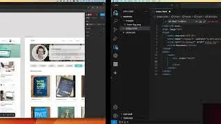 Building a hero section. For better understanding of the display: inline-block property.
