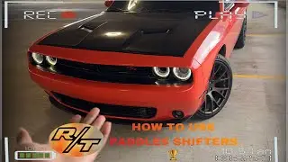 HOW TO USE PADDLE SHIFTERS IN YOUR DODGE CHALLENGER 🏆..