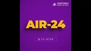 CA Inter Nov 2022 Result Celebrations at Vidhyoday
