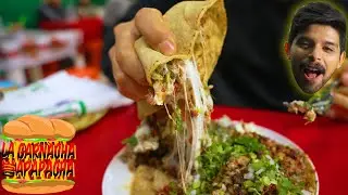 Los TACOS de MEDIO KILO de la zona ORIENTE | La garnacha que apapacha