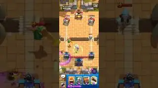 splash yard x Rainha e porcos (Clash Royale).