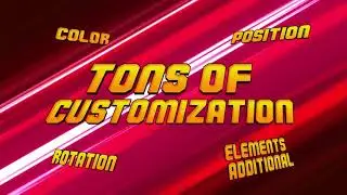 Speedlines Background Pack After Effects Template