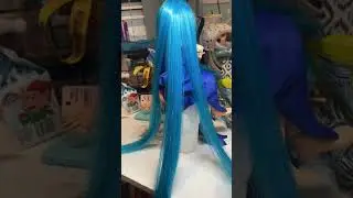 ✨Working on my Jinx ARCANE custom #arcane #leagueoflegends #custom #diy #ooak #jinx #artist #artdoll