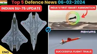Bharat Defence News: Su-75 Update, India's First Smart Ammunition, Successful Flight Trials ABHYAS