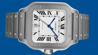 Обзор часов Cartier Santos Titanium: икона, переосмысленная как современные роскошные спортивные ...