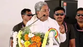 LIVE: BIJAPUR ME CM SIDDARAMAIAH SPEECH