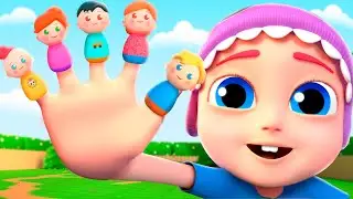 Finger Family Song ✋ + More | 🐰 Funny Bunny - Kids Songs USA!