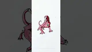 ULTIMATE WILDMUTT 🐺🔥 | Ben 10 UA Drawing | #shorts #ben10 #art #drawing #cartoon #letsdraw